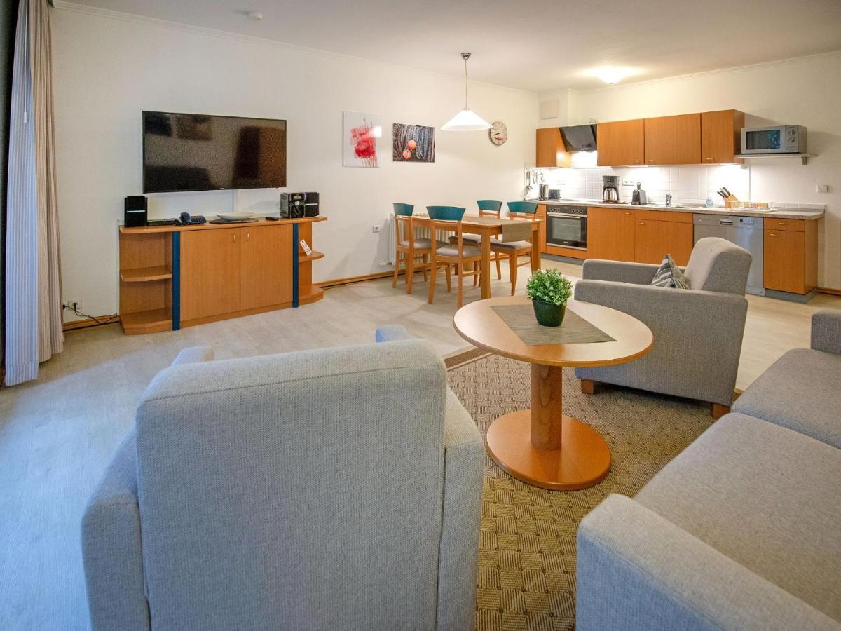 Duenenpark Binz - Komfort Ferienwohnung Mit 1 Schlafzimmer Und Terrasse Im Erdgeschoss 199 Екстериор снимка